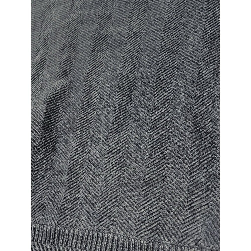 Chaps Ralph Lauren Sweater Men Size Large Blue Cotton Hand Framed Preppy Classic - Picture 8 of 13